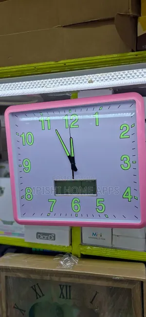 Wall Clock With Digital Display