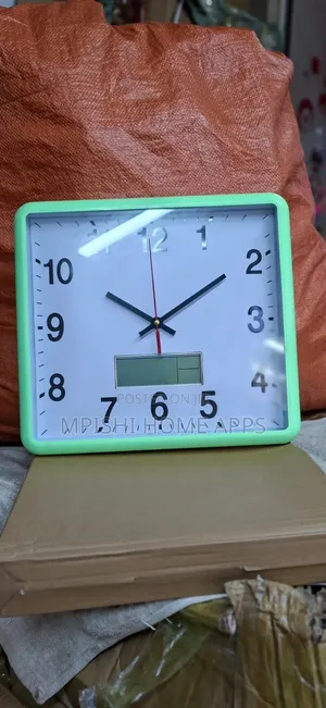 Wall Clock With Digital Display