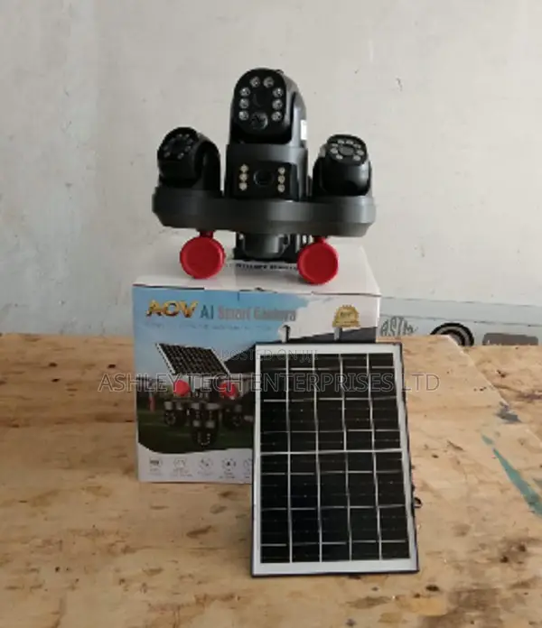 V380 New Generation 4 Lens Solar Security Camera