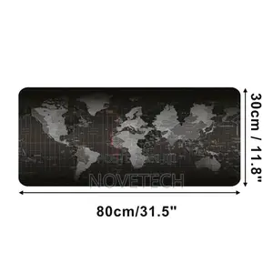 80x30 CM World Map Gaming MousePAD Laptop Keyboard Non-Slip Desk Mat