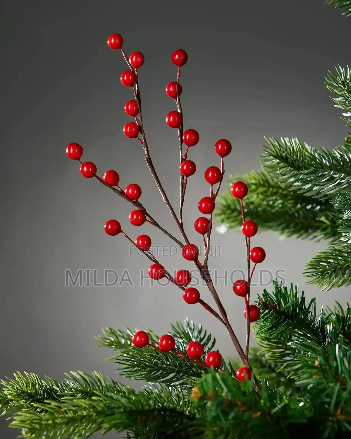 Christmas Decorative Berry Stem