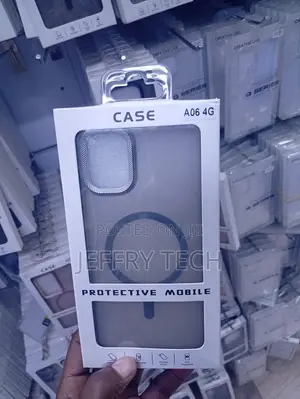 Frosted, Magnetic Protective Phone Case for the Samsung Galaxy A06 4G