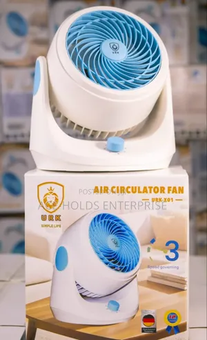 12-Inch Air Circulator Fan - 3 Speed Settings, Tilt Head Wide Airflow