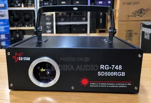 Outdoor DJ Lighting 500MW RGB Full Color Animation Laser DMX Light