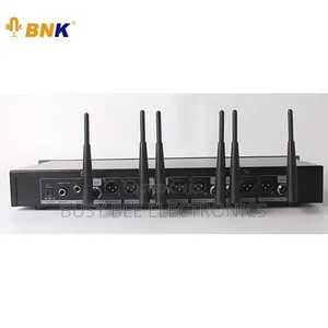 6 Channels Professional UHF Wireless Microphone Sets