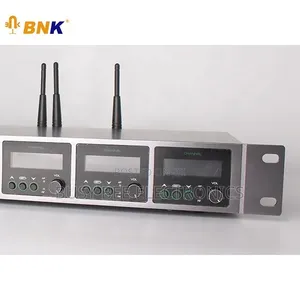 6 Channels Professional UHF Wireless Microphone Sets