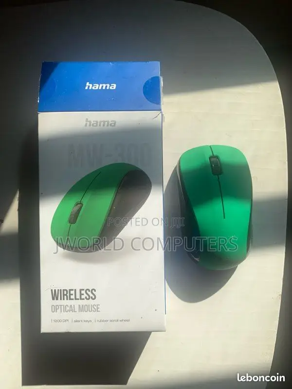Hama Compact Optical Wireless Mouse Mw-300 V2 Green(173024)