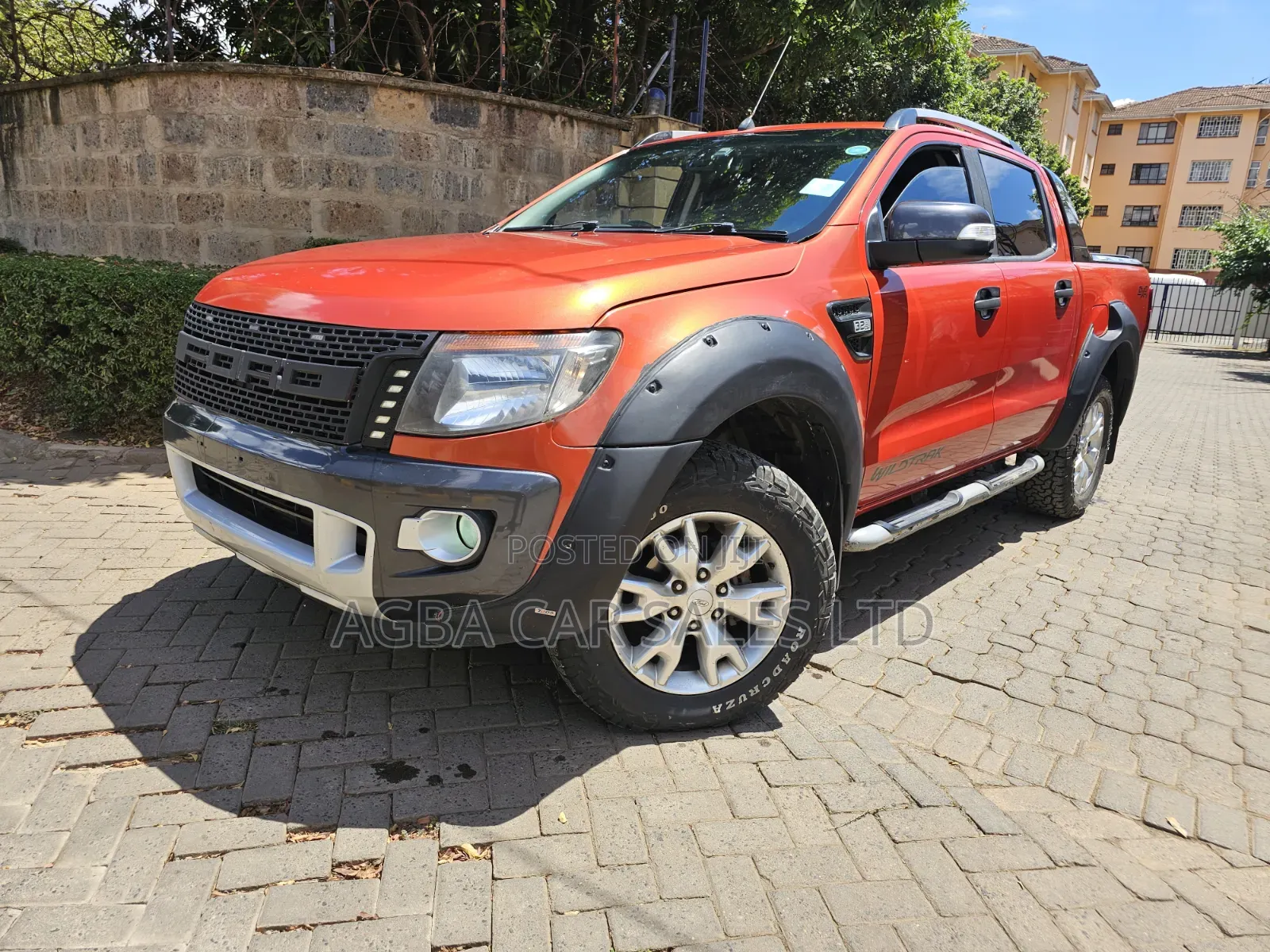 Ford Ranger 2015 Orange