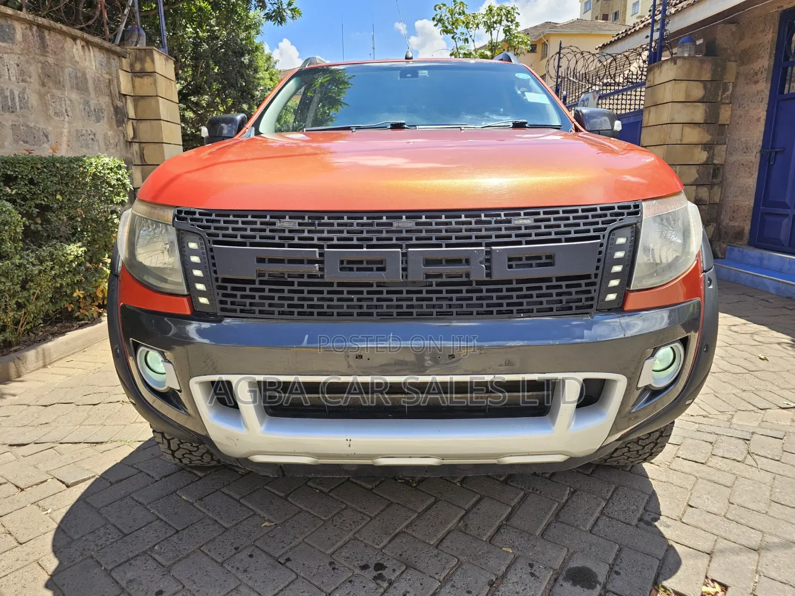 Ford Ranger 2015 Orange