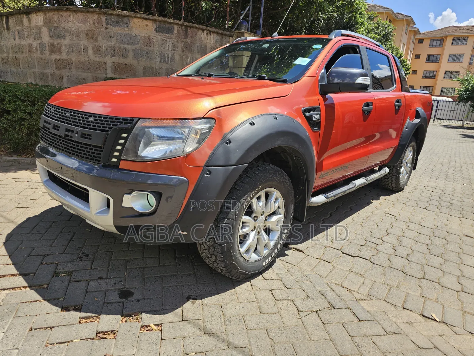 Ford Ranger 2015 Orange