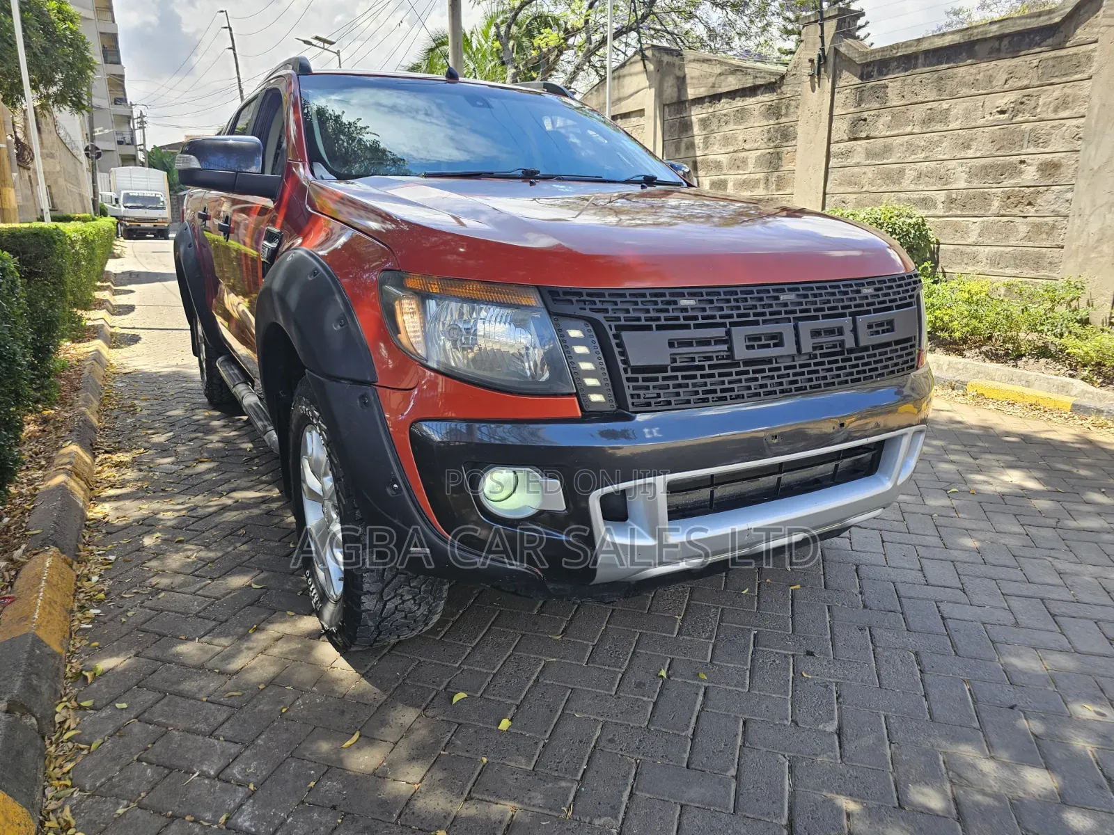 Ford Ranger 2015 Orange