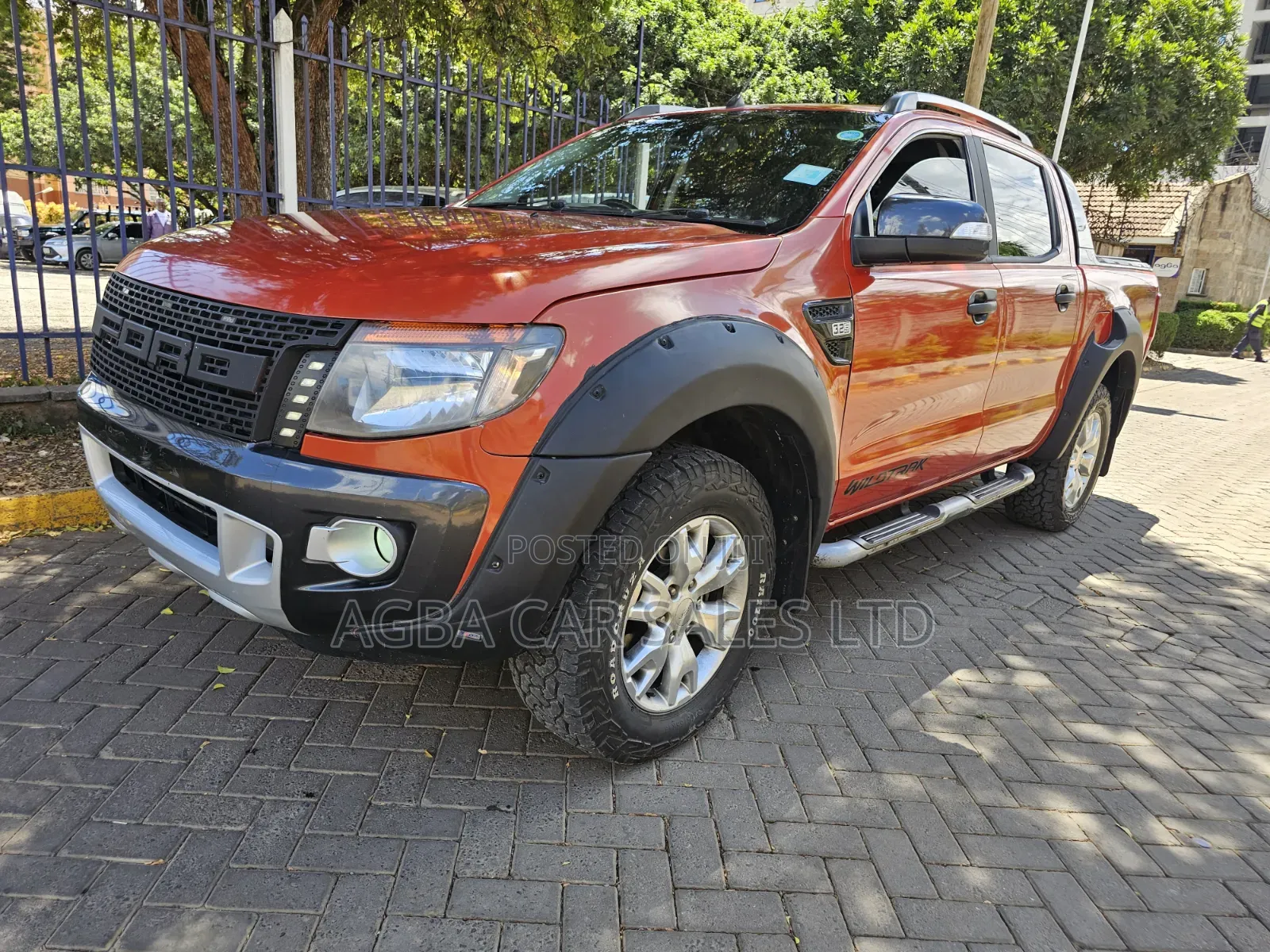 Ford Ranger 2015 Orange
