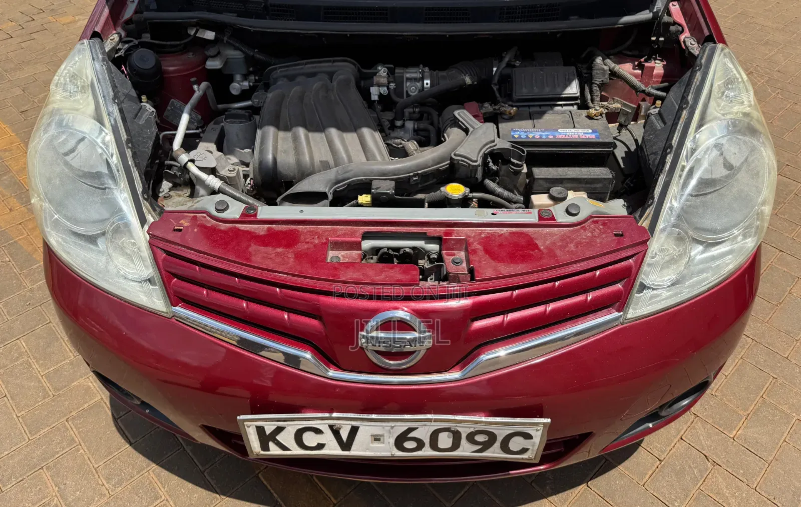 Nissan Note 2012 Red