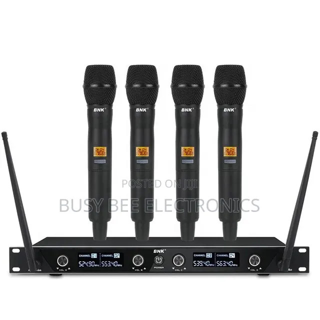 BNK Professional Vocal Microphone Wireless Karaoke BK8400