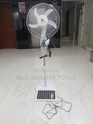 Solarpex 16-Inch Rechargeable Solar Standing Fan