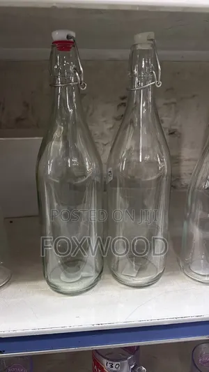 Glass Bottles With a Flip-Top (Swing-Top 1litre