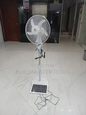 Solarpex 16-Inch Rechargeable Solar Standing Fan
