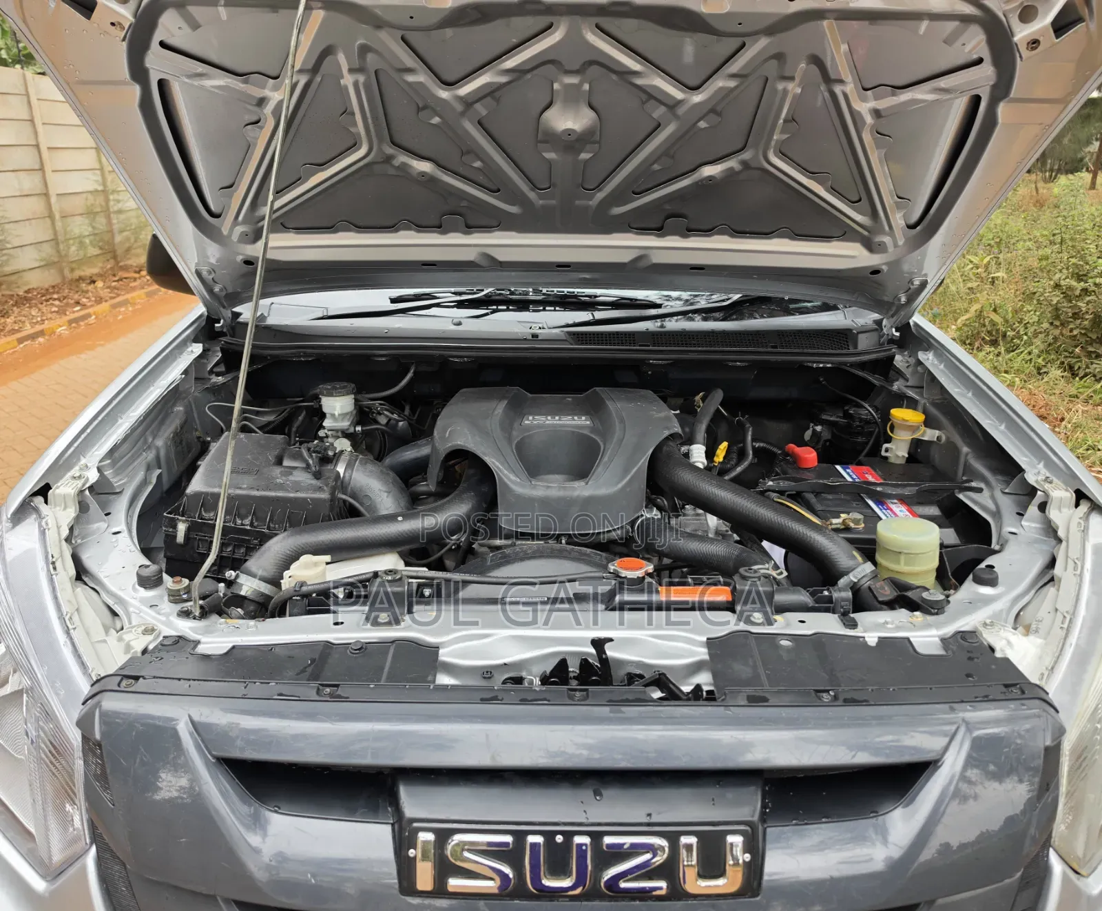 Isuzu D-MAX 2018 Gray