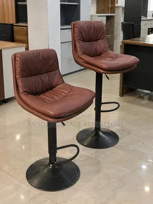 Modern Kitchen Counter Chairs – Brown
Brown Swivel