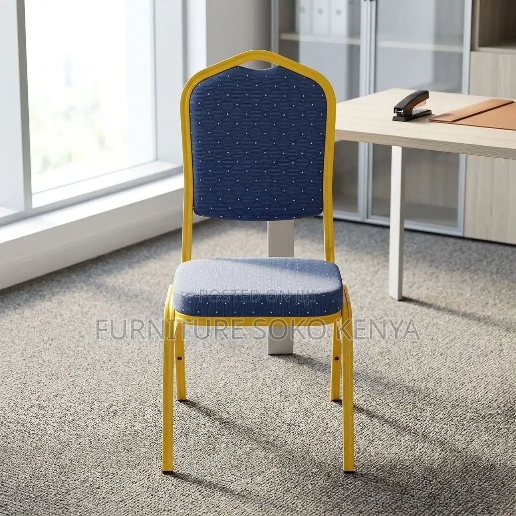 Office Home Events Armless Stackable Seats | Mid Back Chair