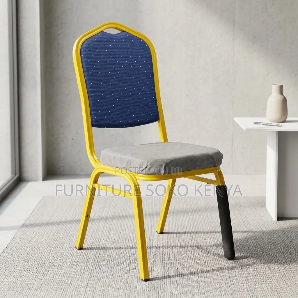 Office Home Events Armless Stackable Seats | Mid Back Chair