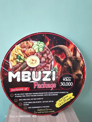Mbuzi Package Promotional Sign