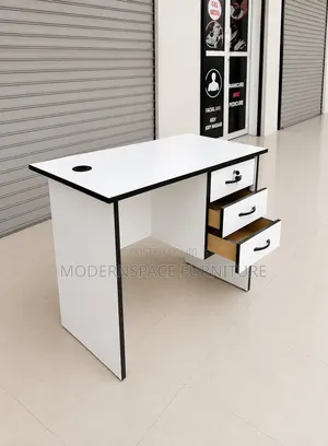 White Office Desk