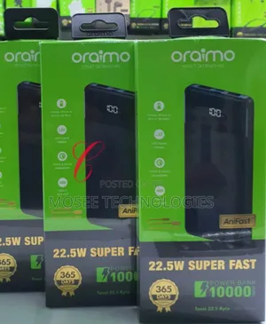 Oraimo Toast 22.5 Byte Digital Display Power Bank