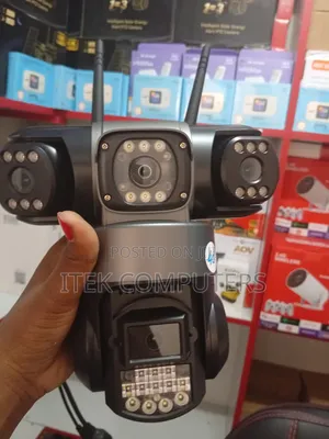 Night Vision 4G Triple Lens Camera for Safer Home Monitoring