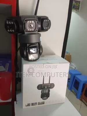 SIM-Based Triple Lens 4G CCTV Camera for Holiday Homes