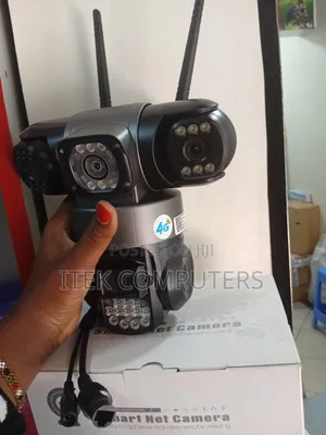 Easy-to-Install Wireless 4G Triple Lens CCTV for Home Safety