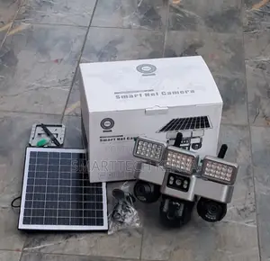 V380 Street Light Solar Camera Wireless 4G CCTV WITH Human Tracking