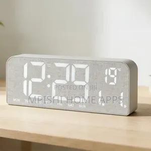 Minimalist LED Digital Desk and Wall Clock