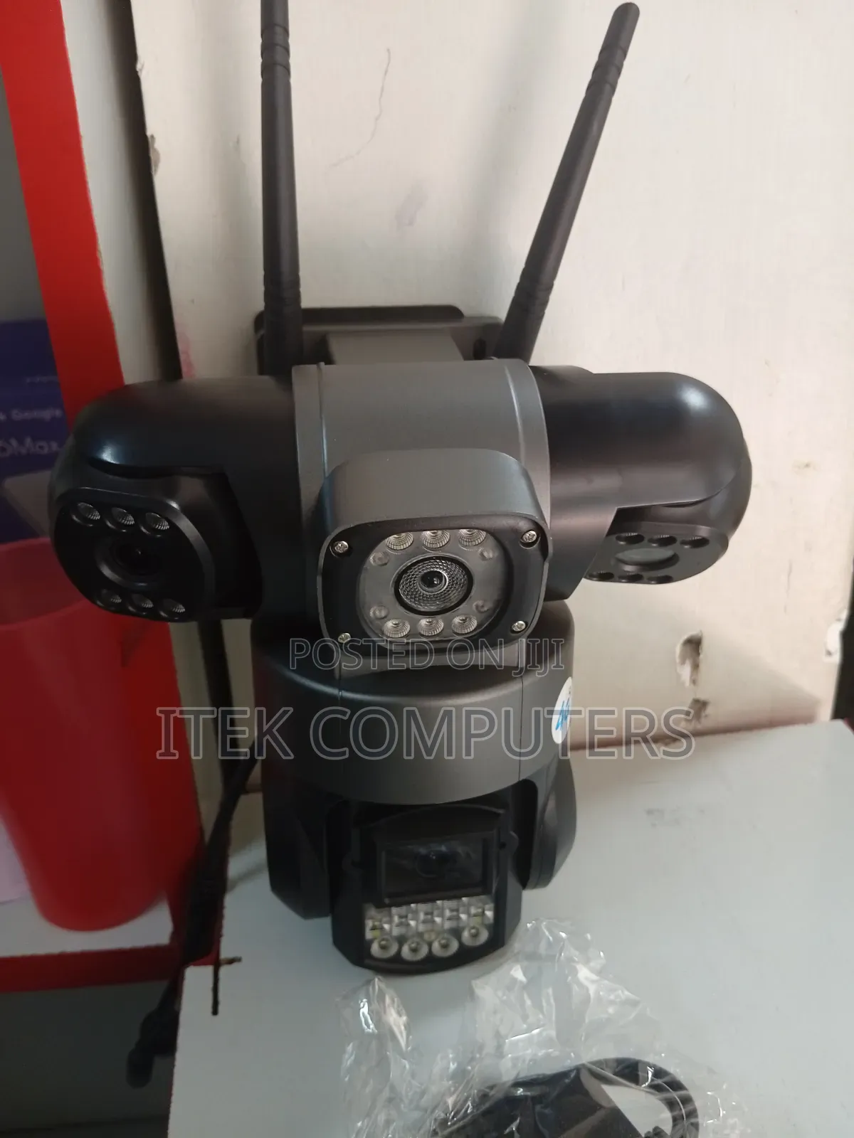 Wireless 4G Triple Lens CCTV Camera for Rental Property Owners