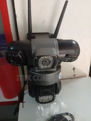Wireless 4G Triple Lens CCTV Camera for Rental Property Owners