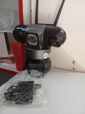 4G Triple Lens CCTV Camera for Homes With Weak WiFi Signals