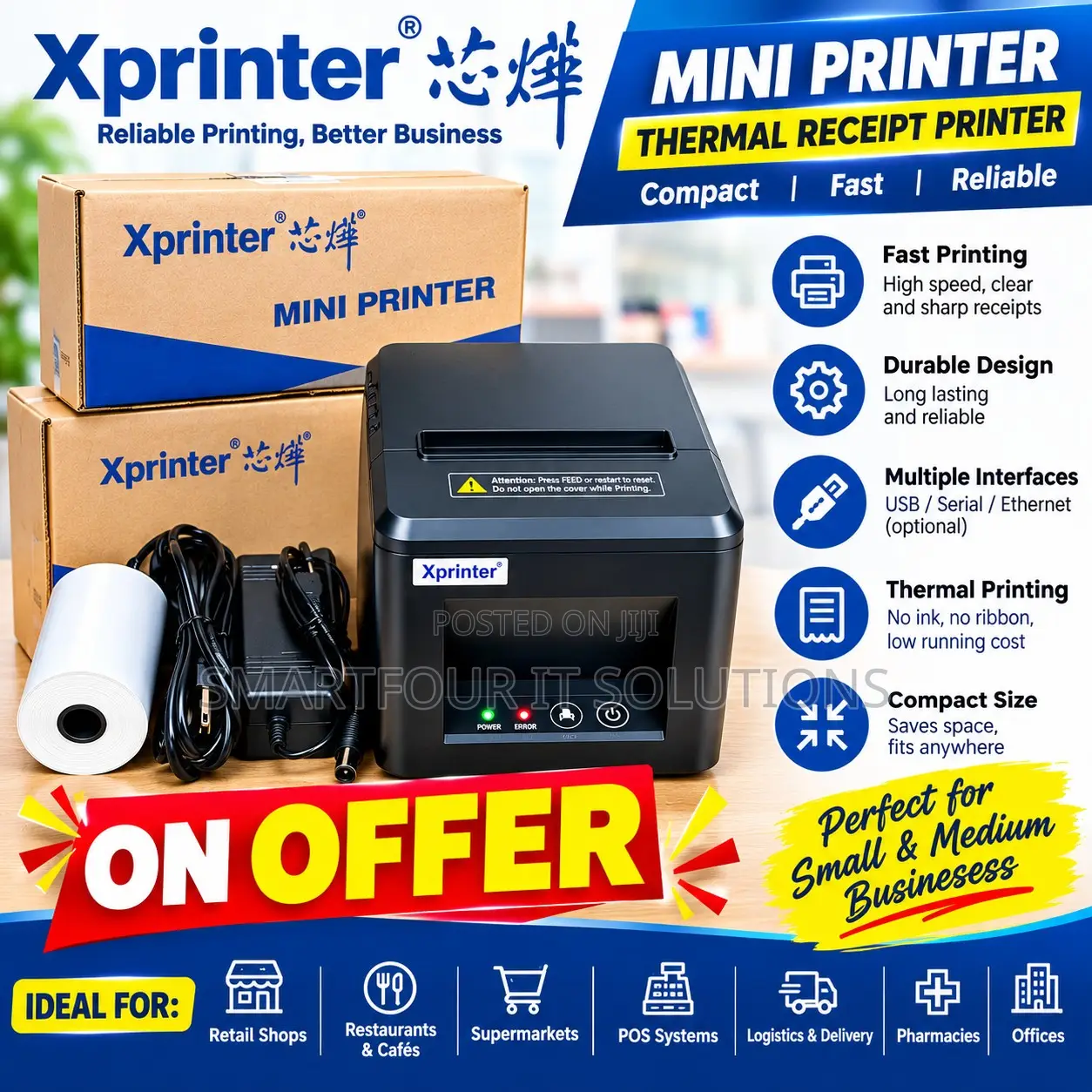 Thermal Receipt Printer -USB