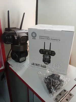 Wireless 4G Triple Lens Camera for Monitoring Home Boundaries