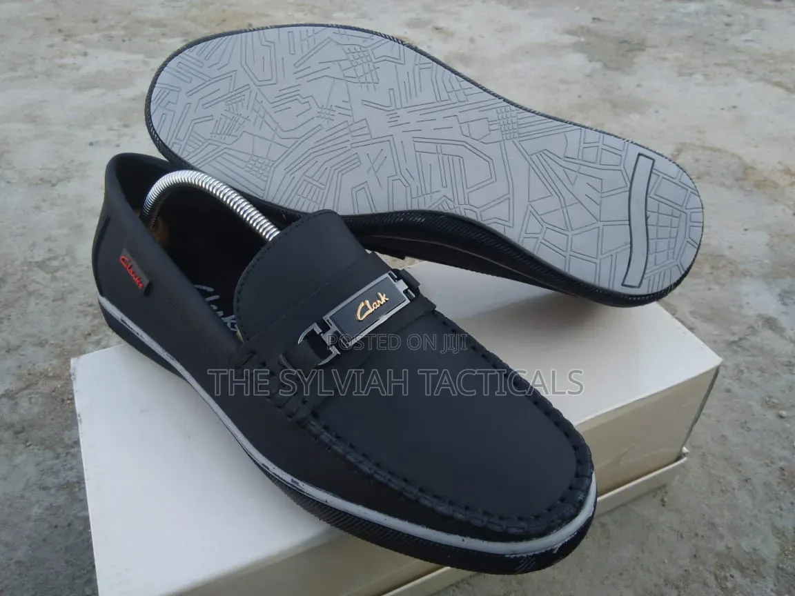 Double Sole Leather Loafers