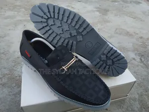 Double Sole Leather Loafers