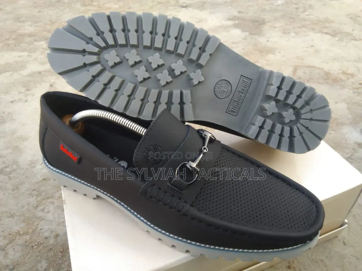 Double Sole Leather Loafers