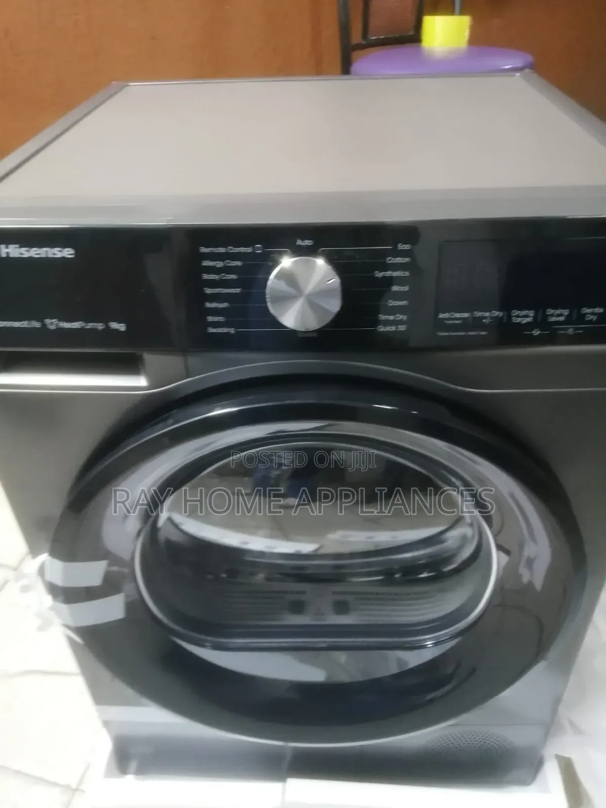 9kgs Hisense Front Wash & Spin Washing Machine