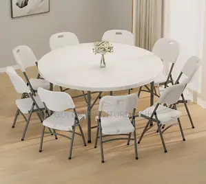 Foldable Multipurpose Outdoor Table With Foldable Legs