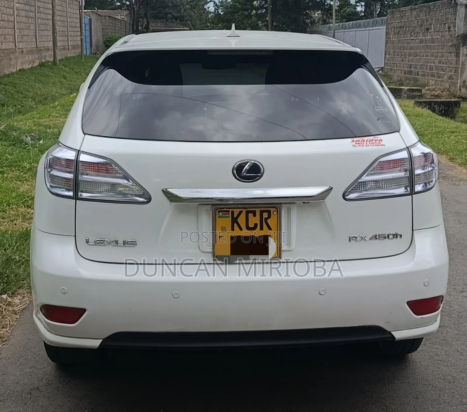 Lexus RX 2012 White