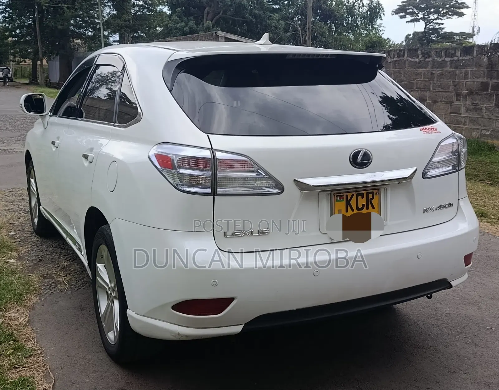 Lexus RX 2012 White