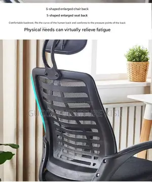 Headrest Secretarial Mesh Adjustable Chair