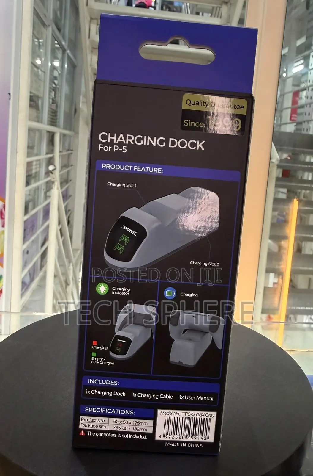 Mint PS5 Controller Charging Dock