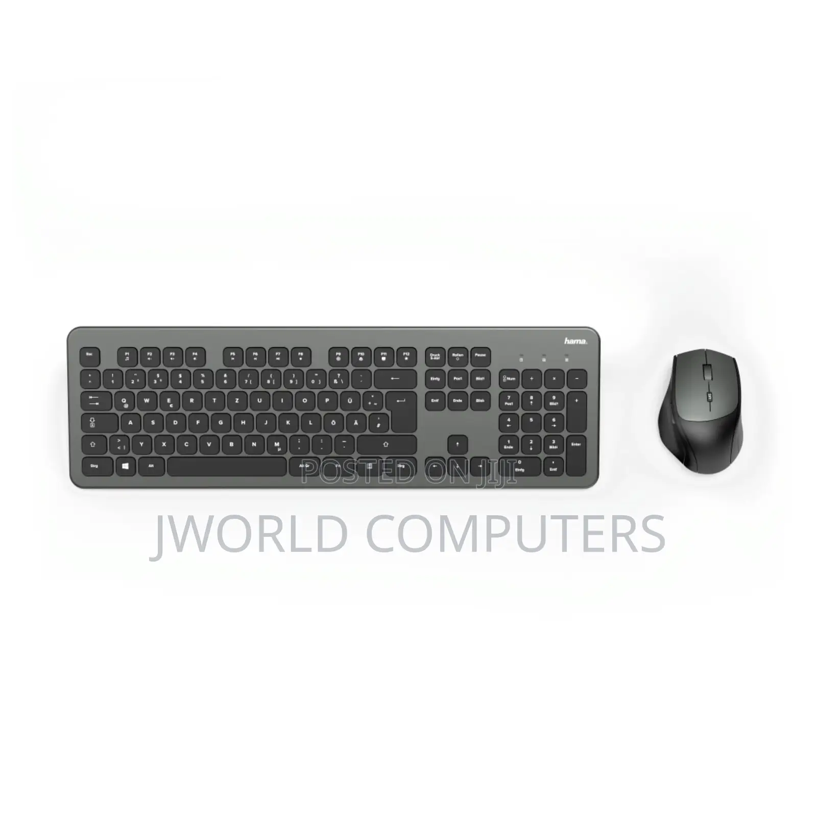 Hama Wireless Keyboard + Mouse Combo WKM-200 ()