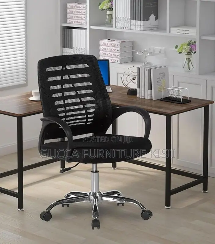 Low Back Breathable Mesh Secretarial Chair