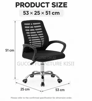 Low Back Breathable Mesh Secretarial Chair